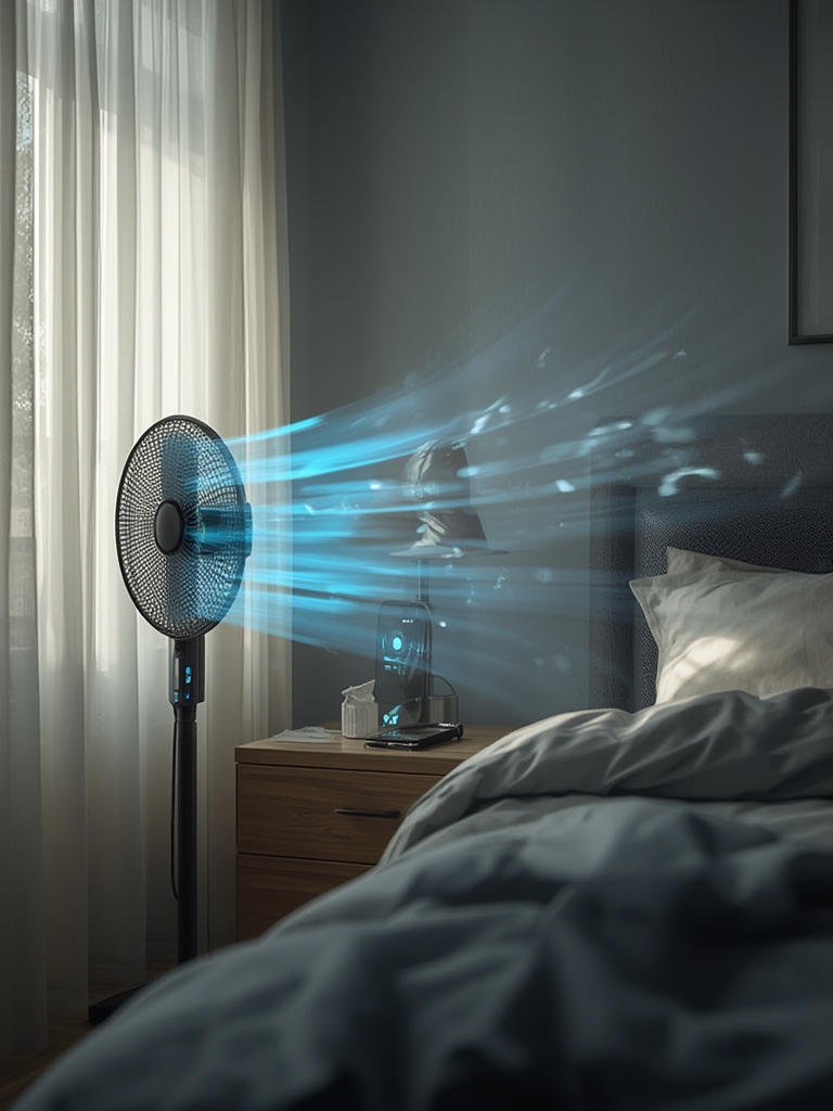 Dreo Smart Fan in action