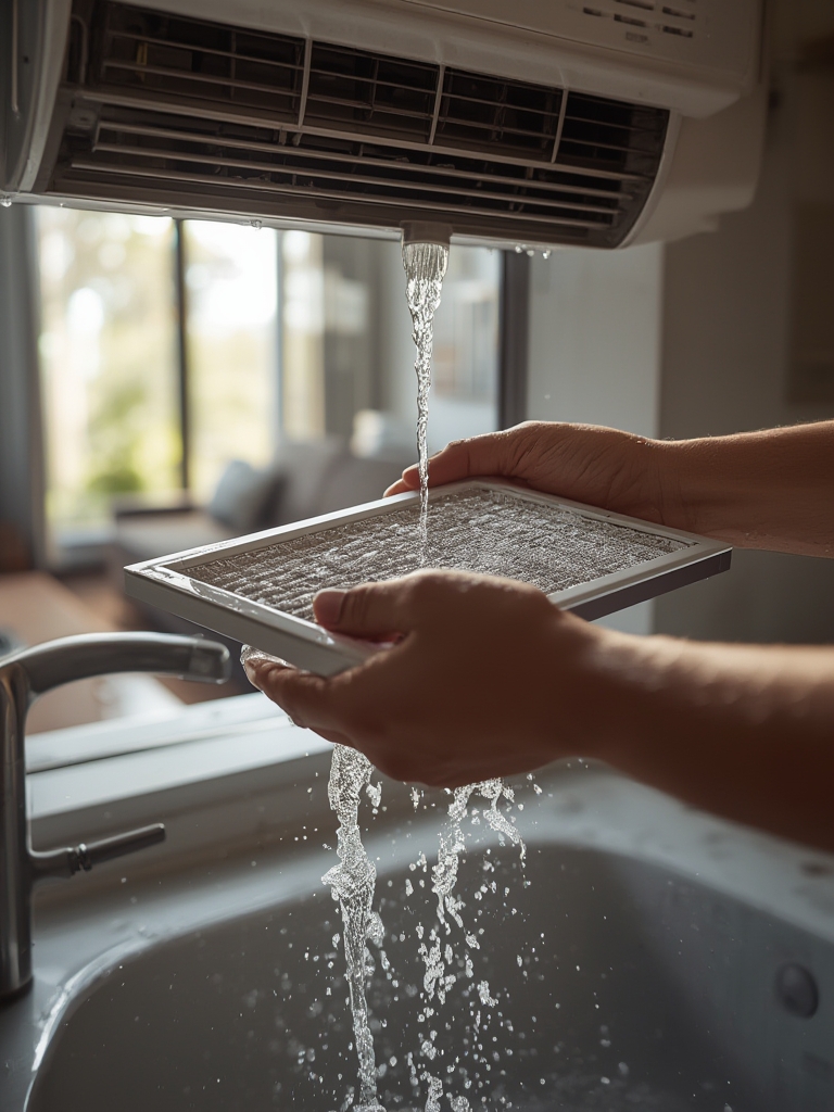 5000 BTU AC in action