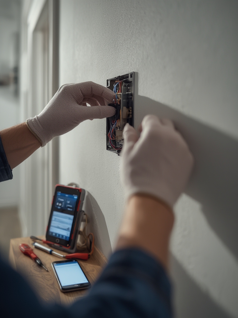 smart thermostat installation - Illustration 2