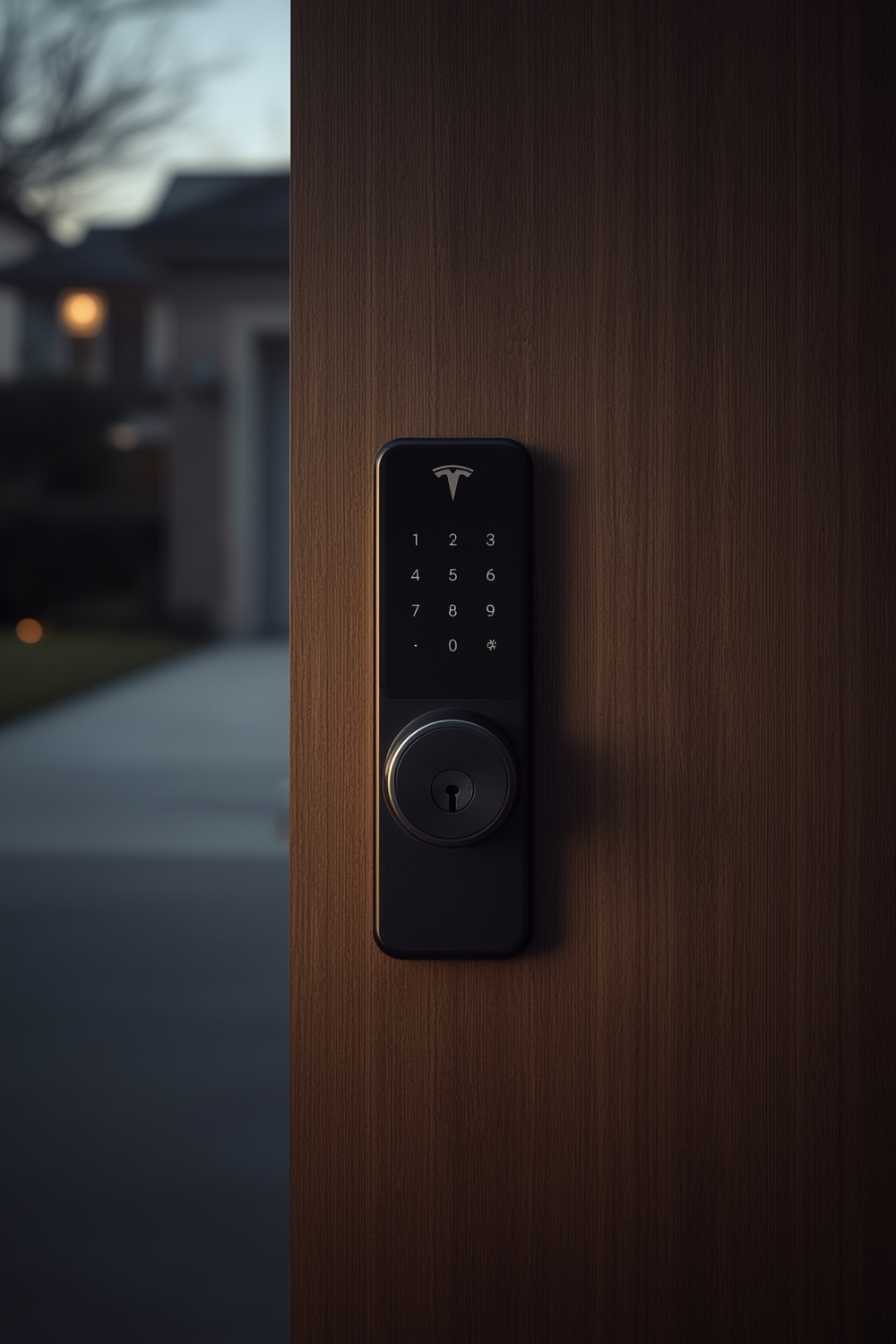 tesla smart lock alert