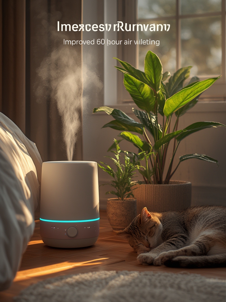 DREO 6L humidifier: 7 Proven Tips For Best Use 2026 2 DREO 6L humidifier in action