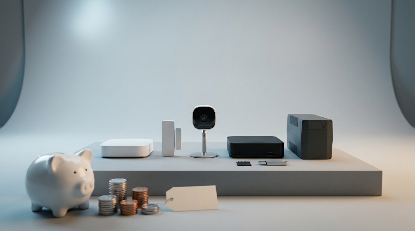 best home security system without subscription - Illustration 1