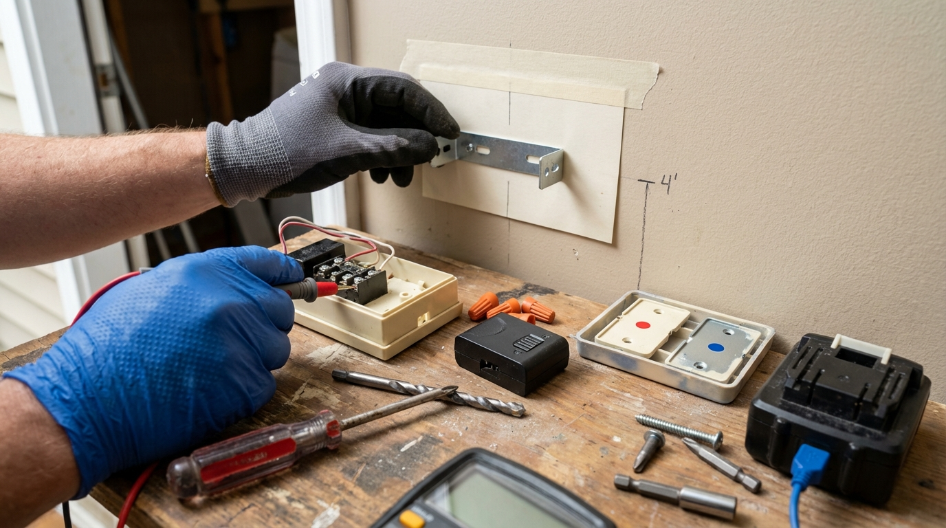 ring video doorbell installation - Illustration 2