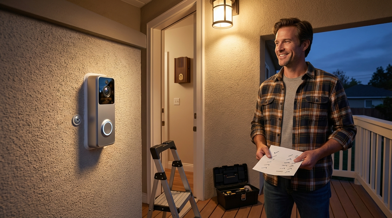 ring video doorbell installation