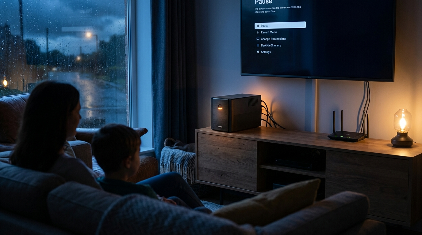 APC 1000VA UPS in action