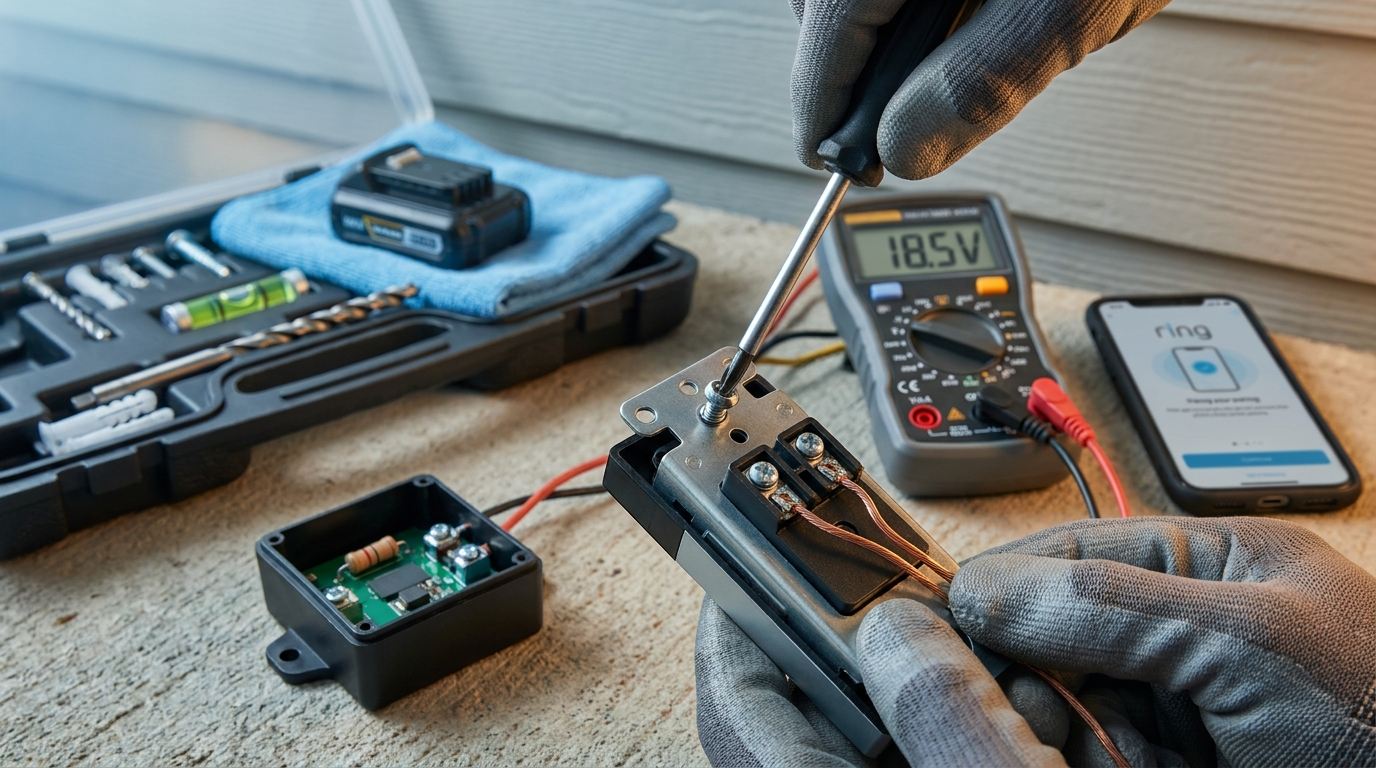 how to install ring video doorbell - Illustration 2