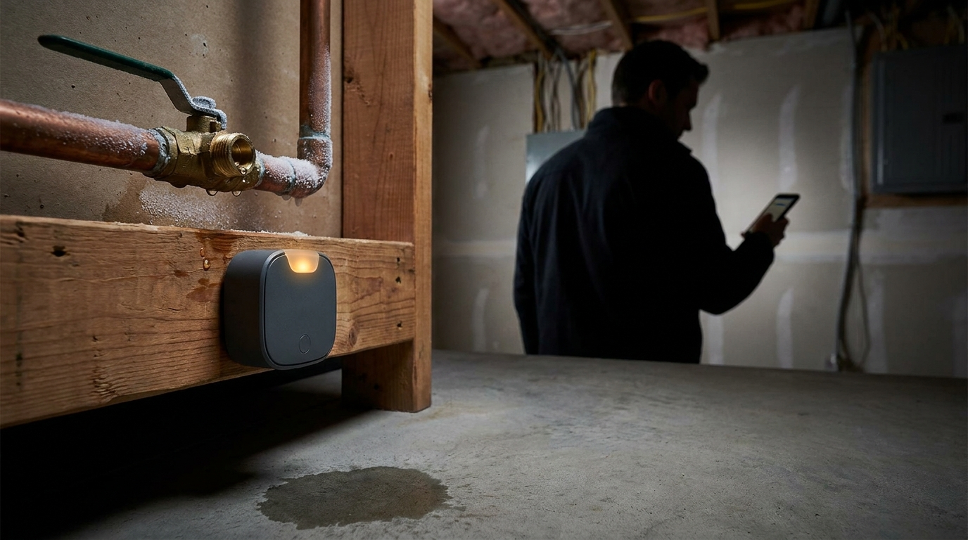 Ring Flood Sensor in action