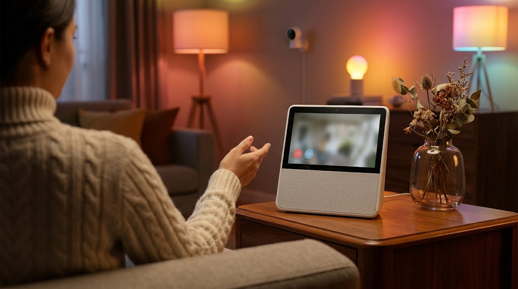 Echo Show 8 in action