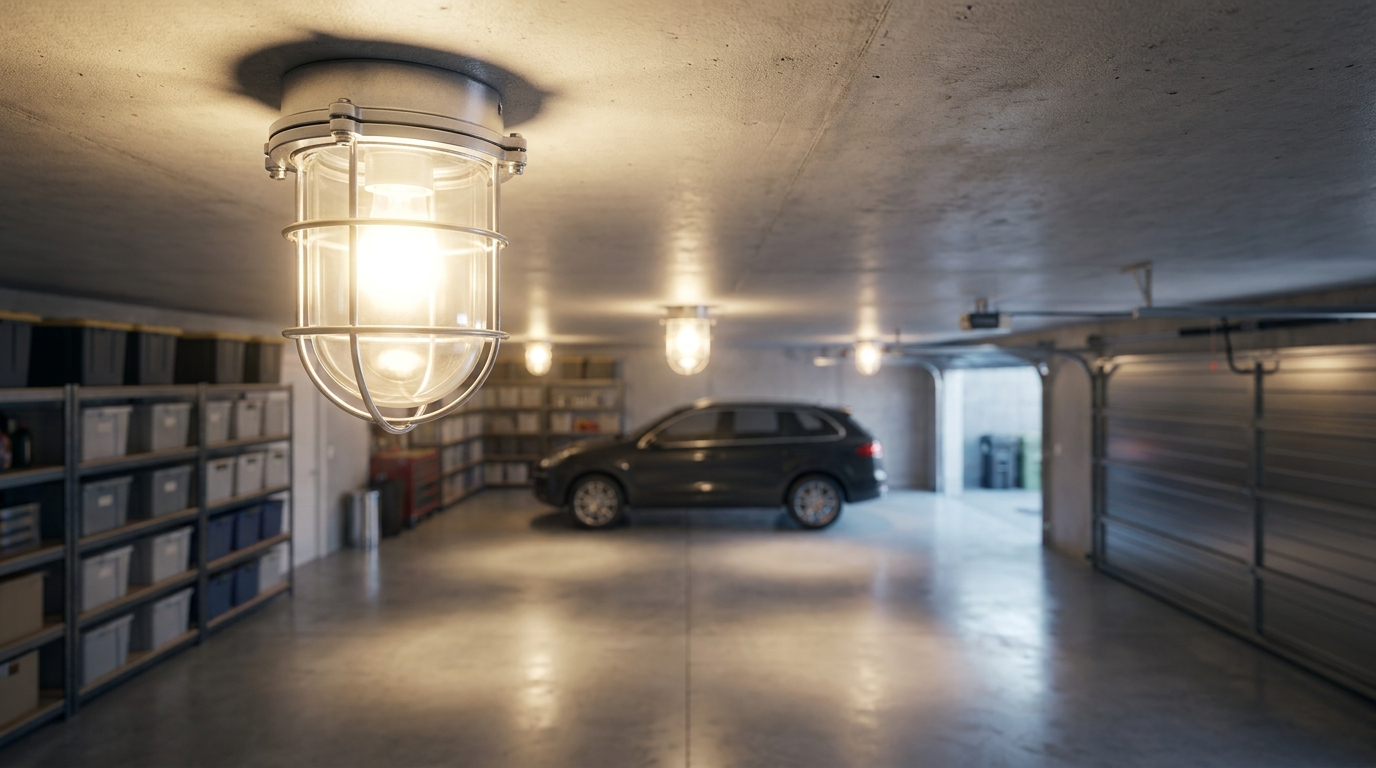 vandal resistant light in action