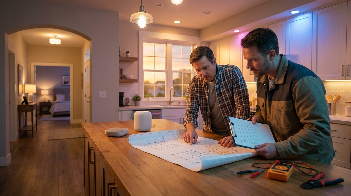 home lighting automation - Illustration 1